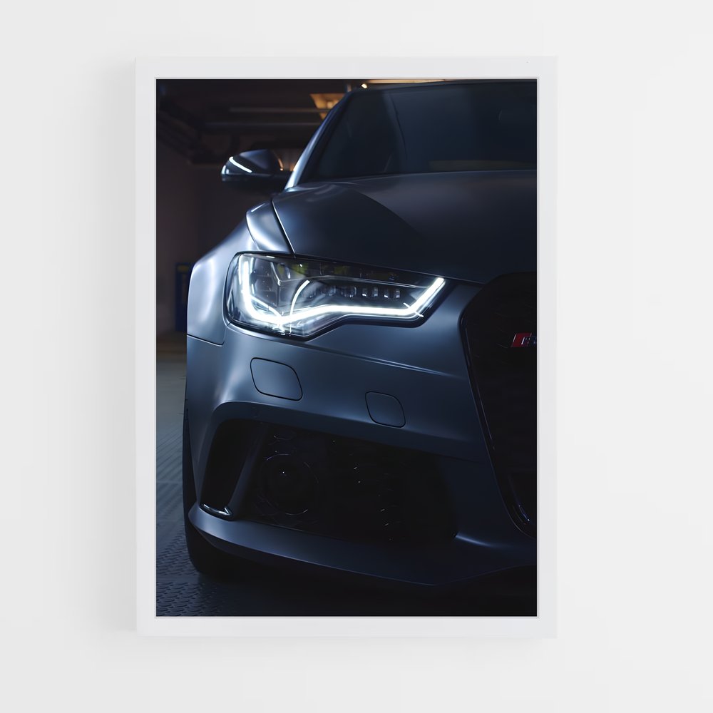 Poster L'Audace de l'RS6 – affiche Audi (vue 3)